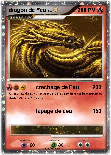 Pokemon dragon de Feu