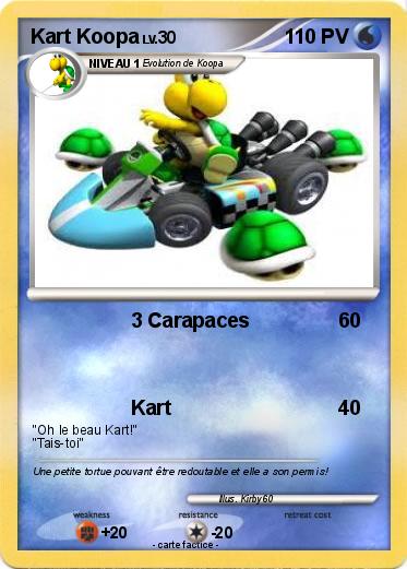 Pokemon Kart Koopa