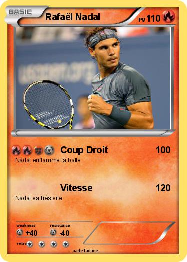 Pokemon Rafaël Nadal