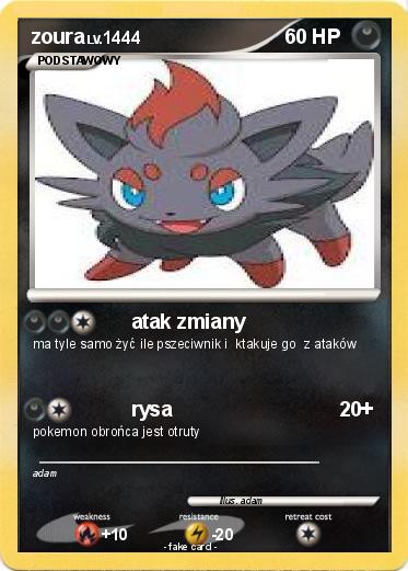 Pokemon zoura