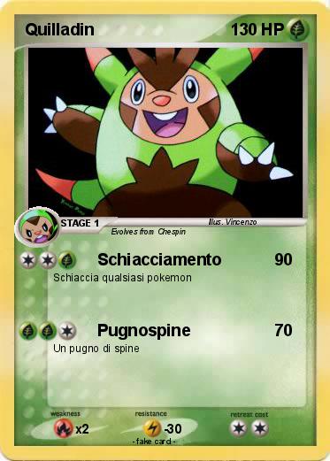 Pokemon Quilladin