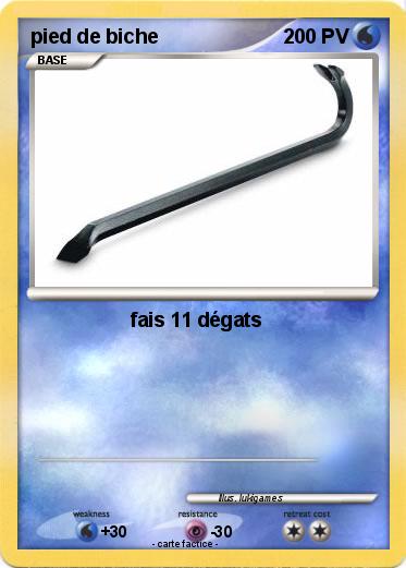 Pokemon pied de biche