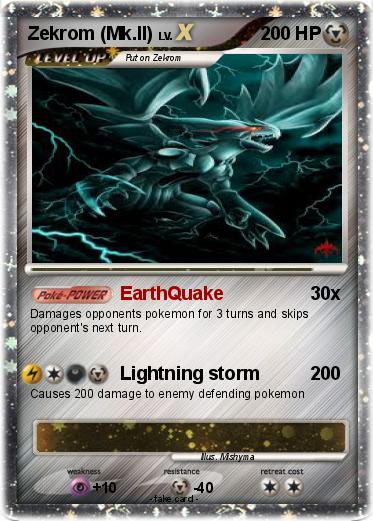 Pokemon Zekrom (Mk.II)