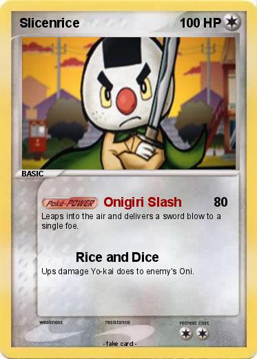 Pokemon Slicenrice