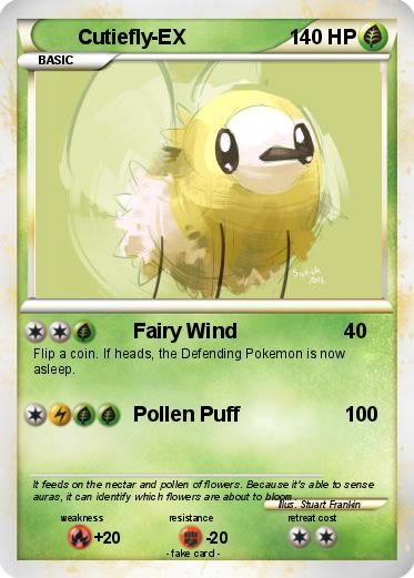 Pokemon Cutiefly-EX