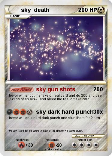 Pokemon sky  death