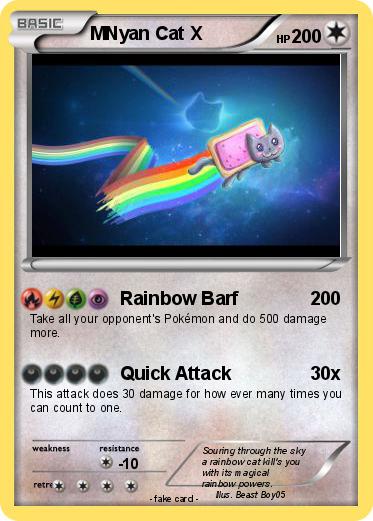 Pokemon MNyan Cat X