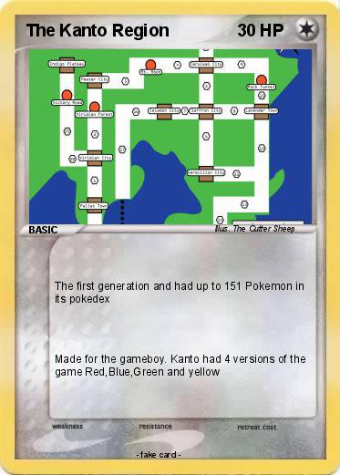 Pokemon The Kanto Region