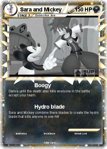 Pokemon Sara and Mickey