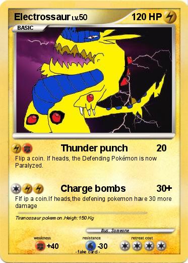 Pokemon Electrossaur