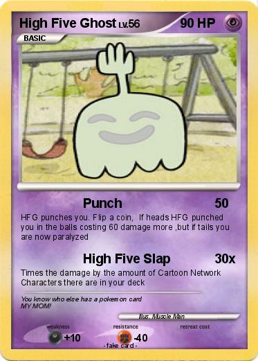Pokemon High Five Ghost