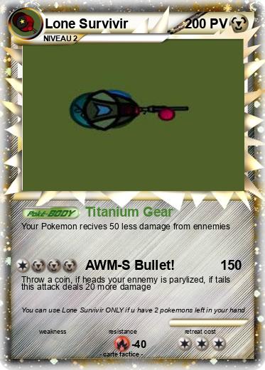 Pokemon Lone Survivir