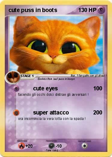 Pokemon cute puss in boots