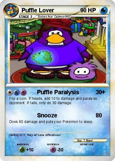 Pokemon Puffle Lover