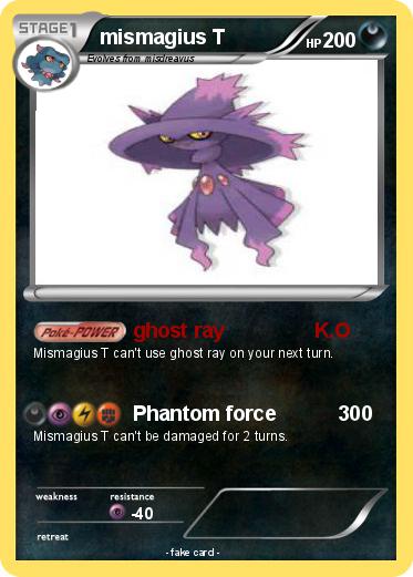 Pokemon mismagius T