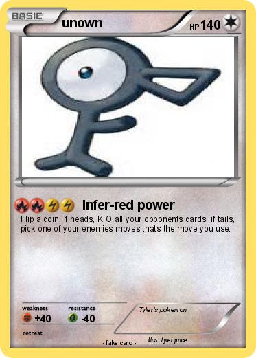 Pokemon unown