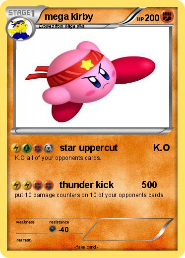Pokemon mega kirby