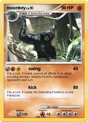 Pokemon moonkey