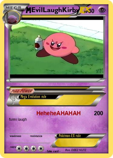 Pokemon EvilLaughKirby