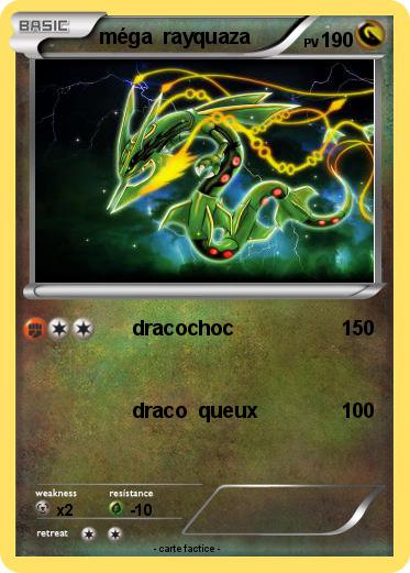 Pokemon méga  rayquaza