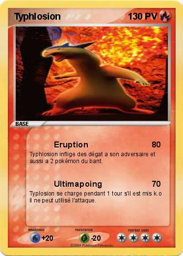 Pokemon Typhlosion