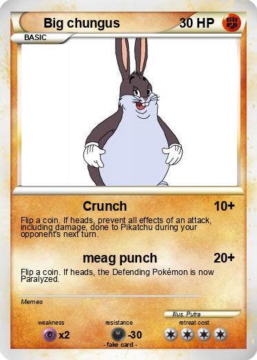 Pokemon Big chungus