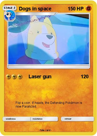 Pokemon Dogs in space