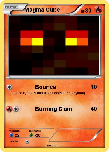 Pokemon Magma Cube
