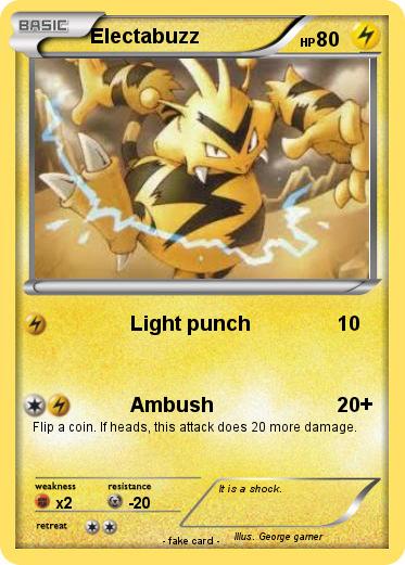 Pokemon Electabuzz