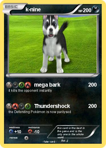 Pokemon k-nine