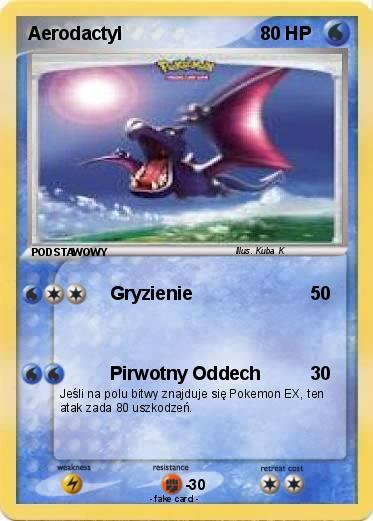 Pokemon Aerodactyl