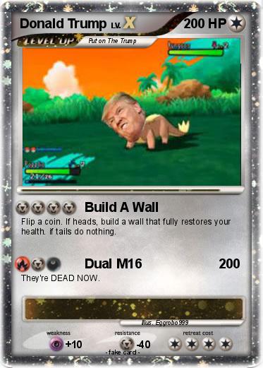 Pokemon Donald Trump