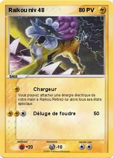 Pokemon Raikou niv 48