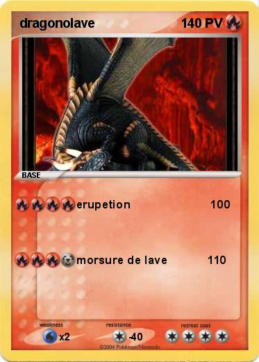 Pokemon dragonolave