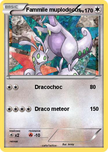 Pokemon Fammile muplodocus