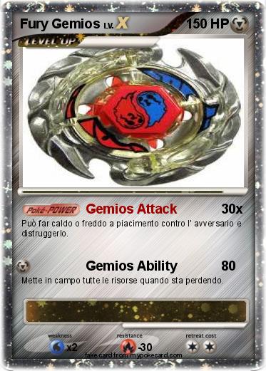 Pokemon Fury Gemios