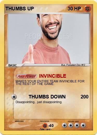 Pokemon THUMBS UP