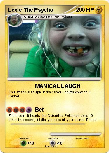 Pokemon Lexie The Psycho