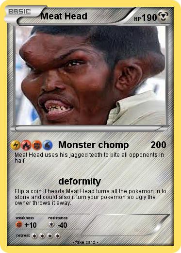 Pokemon Meat Head