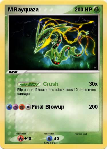 Pokemon M Rayquaza