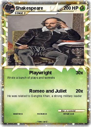 Pokemon Shakespeare