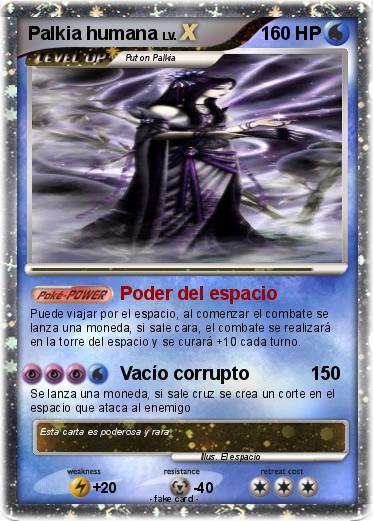 Pokemon Palkia humana