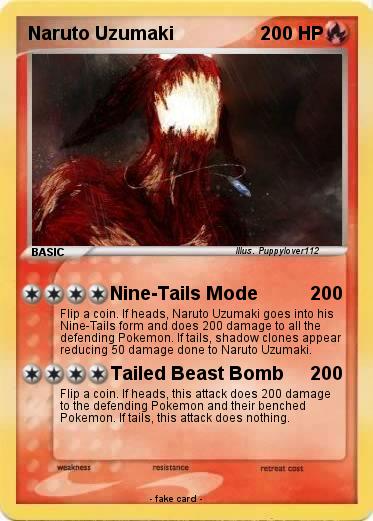 Pokemon Naruto Uzumaki
