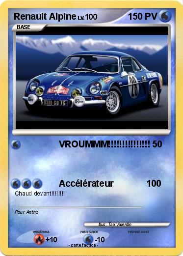 Pokemon Renault Alpine