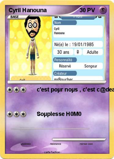 Pokemon Cyril Hanouna