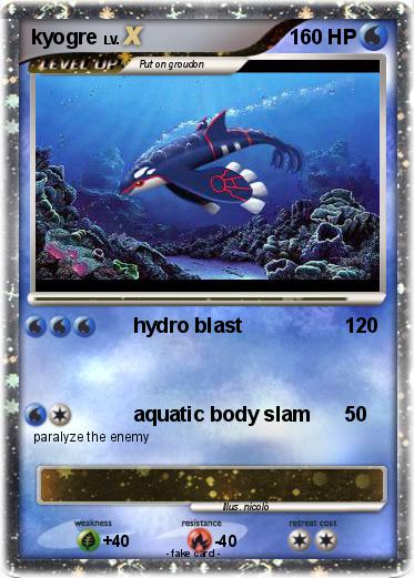 Pokemon kyogre