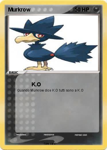 Pokemon Murkrow