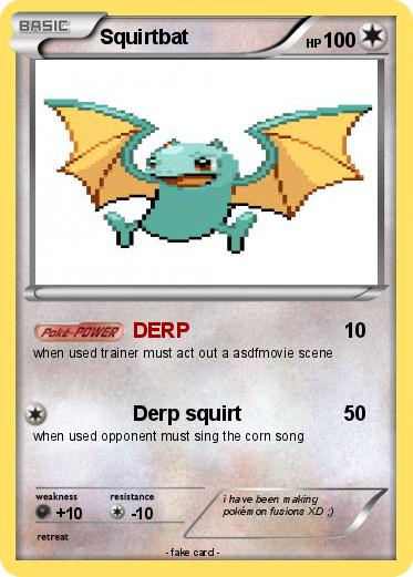 Pokemon Squirtbat