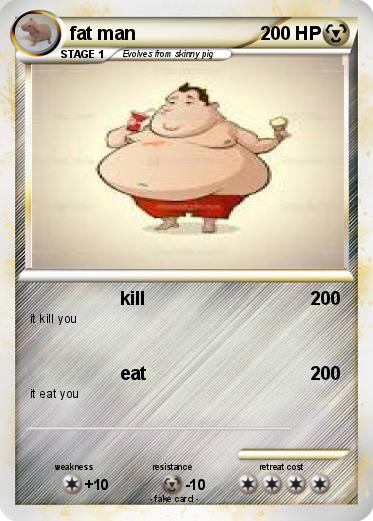 Pokemon fat man