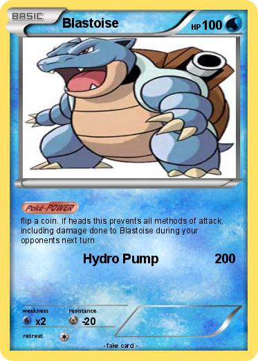 Pokemon Blastoise